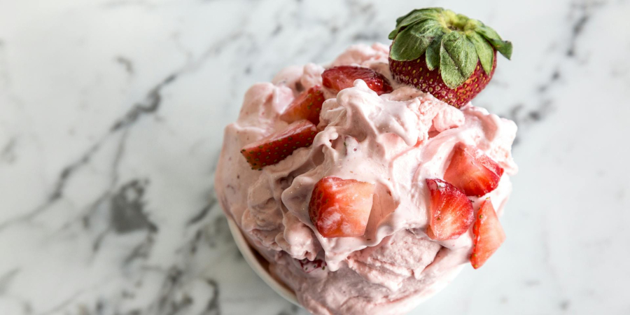 Gelato alla fragola